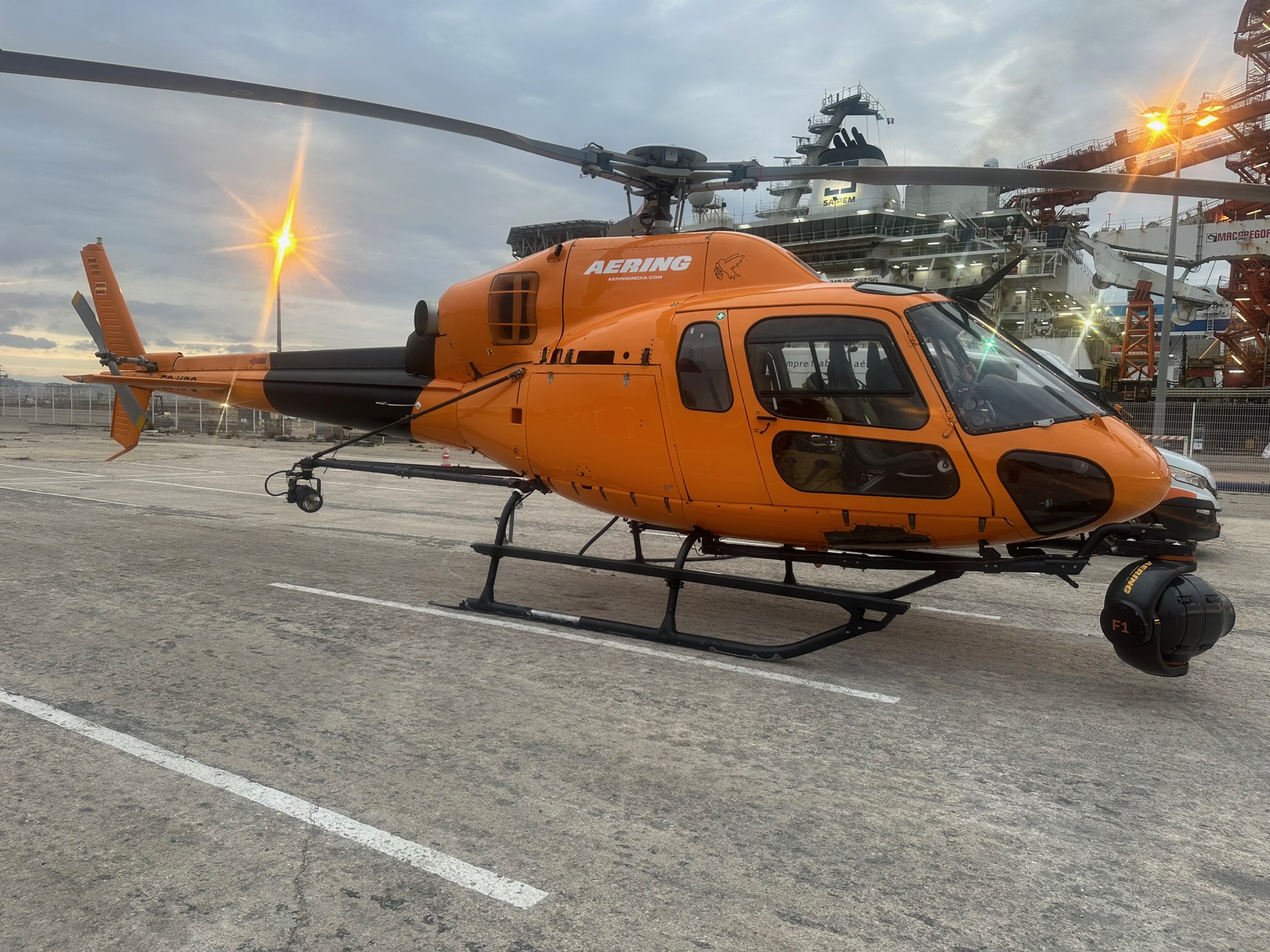 Helicopter Site Aering 